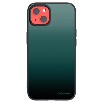 Picasee silikónový čierny obal pre Apple iPhone 13 - Verdant Fade