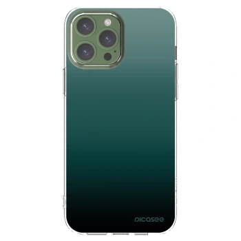 Picasee silikónový prehľadný obal pre Apple iPhone 13 Pro Max - Verdant Fade