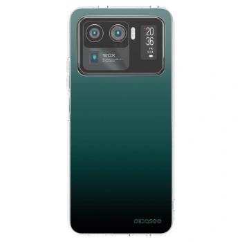 Picasee silikónový prehľadný obal pre Xiaomi Mi 11 Ultra - Verdant Fade