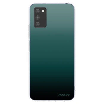 Picasee silikónový prehľadný obal pre Samsung Galaxy A02s A025G - Verdant Fade