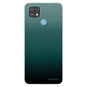 Picasee silikónový prehľadný obal pre Realme C21 - Verdant Fade
