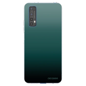 Picasee silikónový prehľadný obal pre Realme 7 - Verdant Fade