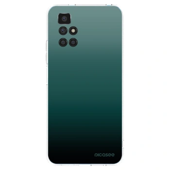 Picasee silikónový prehľadný obal pre Xiaomi Redmi 10 - Verdant Fade