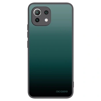 Picasee silikónový čierny obal pre Xiaomi 11 Lite 5G NE - Verdant Fade
