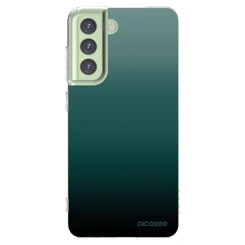 Picasee silikónový prehľadný obal pre Samsung Galaxy S21 FE 5G - Verdant Fade