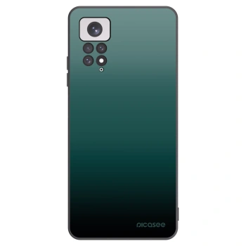 Picasee silikónový čierny obal pre Xiaomi Redmi Note 11 - Verdant Fade