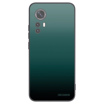 Picasee silikónový čierny obal pre Xiaomi 12 - Verdant Fade