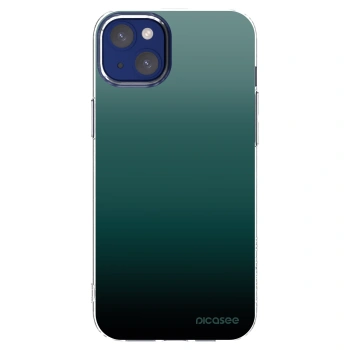 Picasee silikónový prehľadný obal pre Apple iPhone 14 Plus - Verdant Fade