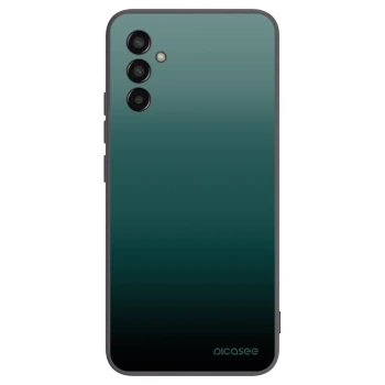 Picasee silikónový čierny obal pre Samsung Galaxy M13 M135F - Verdant Fade