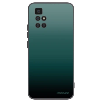 Picasee silikónový čierny obal pre Xiaomi Redmi 10 (2022) - Verdant Fade