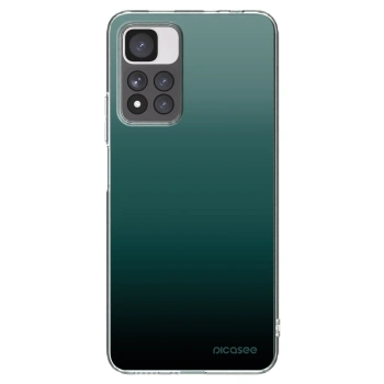 Picasee silikónový prehľadný obal pre Xiaomi Redmi Note 11 Pro+ 5G - Verdant Fade