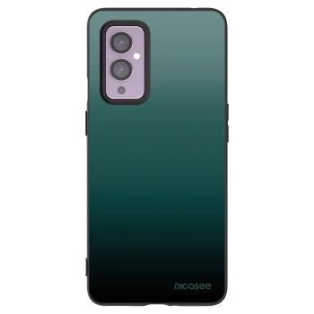 Picasee silikónový čierny obal pre OnePlus 9 - Verdant Fade