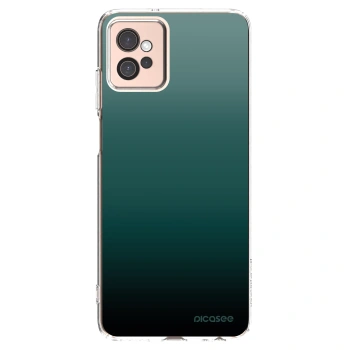 Picasee silikónový prehľadný obal pre Motorola Moto G32 - Verdant Fade