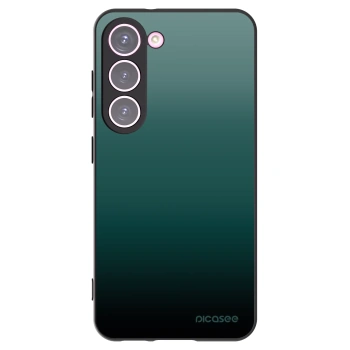 Picasee silikónový čierny obal pre Samsung Galaxy S23 5G - Verdant Fade