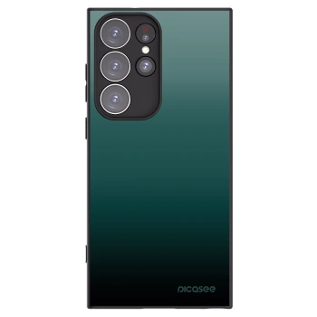 Picasee silikónový čierny obal pre Samsung Galaxy S23 Ultra 5G - Verdant Fade