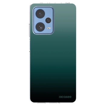 Picasee silikónový prehľadný obal pre Xiaomi Redmi Note 12 Pro 5G - Verdant Fade