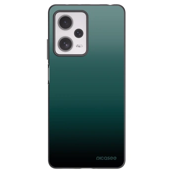Picasee silikónový čierny obal pre Xiaomi Redmi Note 12 Pro+ 5G - Verdant Fade