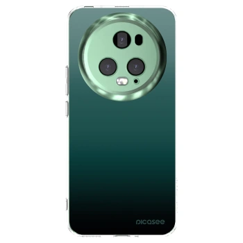 Picasee silikónový prehľadný obal pre Honor Magic5 Pro - Verdant Fade