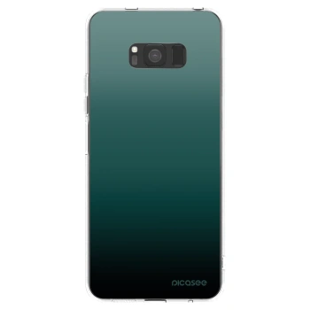 Picasee silikónový prehľadný obal pre Samsung Galaxy S8 G950F - Verdant Fade