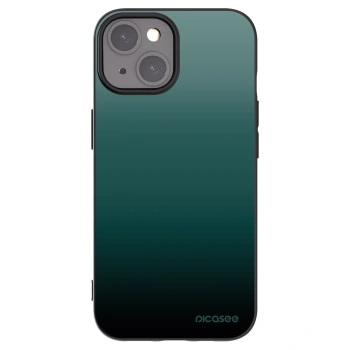 Picasee silikónový čierny obal pre Apple iPhone 15 - Verdant Fade