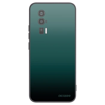 Picasee silikónový čierny obal pre Xiaomi Poco F5 Pro 5G - Verdant Fade