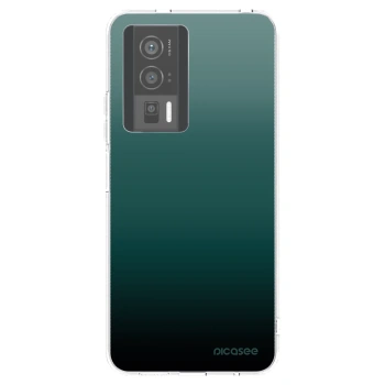 Picasee silikónový prehľadný obal pre Xiaomi Poco F5 Pro 5G - Verdant Fade