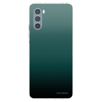 Picasee silikónový prehľadný obal pre Motorola Moto G62 - Verdant Fade