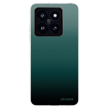 Picasee silikónový prehľadný obal pre Xiaomi 14 Pro - Verdant Fade