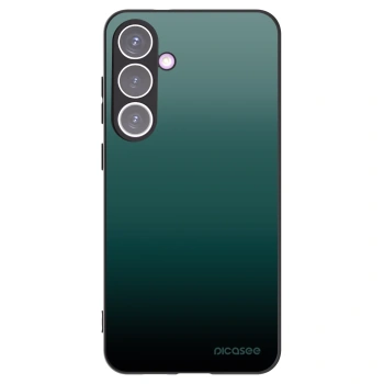 Picasee silikónový čierny obal pre Samsung Galaxy S24+ S926B 5G - Verdant Fade