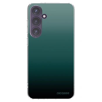 Picasee silikónový prehľadný obal pre Samsung Galaxy S24+ S926B 5G - Verdant Fade