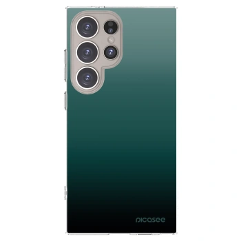 Picasee silikónový prehľadný obal pre Samsung Galaxy S24 Ultra S928B 5G - Verdant Fade