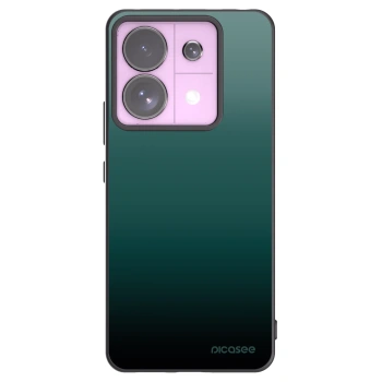Picasee silikónový čierny obal pre Xiaomi Redmi Note 13 Pro 5G - Verdant Fade