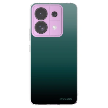 Picasee silikónový prehľadný obal pre Xiaomi Redmi Note 13 Pro 5G - Verdant Fade