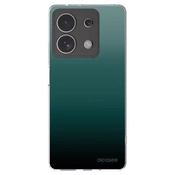 Picasee silikónový prehľadný obal pre Xiaomi Redmi Note 13 4G - Verdant Fade