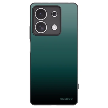 Picasee silikónový čierny obal pre Xiaomi Redmi Note 13 4G - Verdant Fade