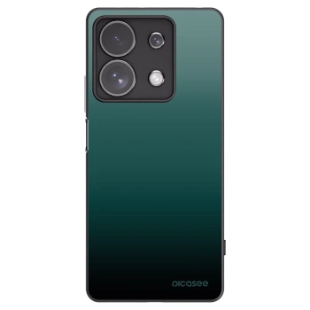Picasee silikónový čierny obal pre Xiaomi Redmi Note 13 Pro 4G - Verdant Fade
