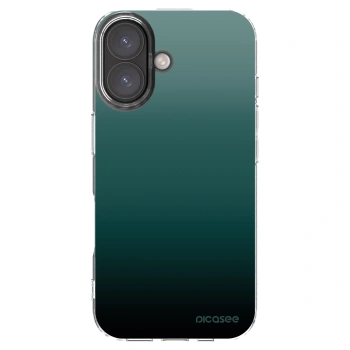 Picasee silikónový prehľadný obal pre Apple iPhone 16 - Verdant Fade