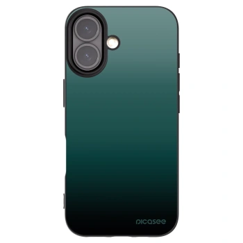 Picasee silikónový čierny obal pre Apple iPhone 16 - Verdant Fade