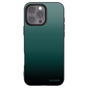 Picasee silikónový čierny obal pre Apple iPhone 16 Pro Max - Verdant Fade