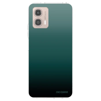 Picasee silikónový prehľadný obal pre Motorola Moto G53 5G - Verdant Fade