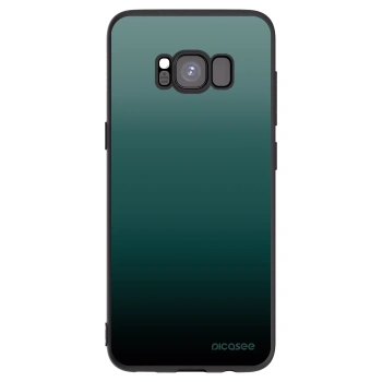 Picasee silikónový čierny obal pre Samsung Galaxy S8 G950F - Verdant Fade