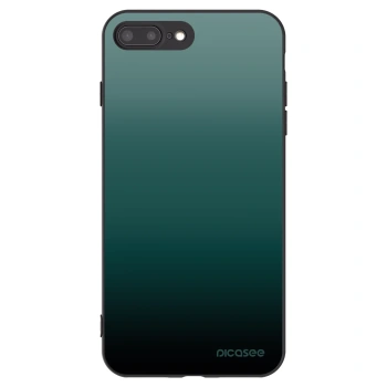 Picasee silikónový čierny obal pre Apple iPhone 8 Plus - Verdant Fade