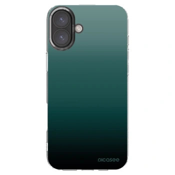 Picasee silikónový prehľadný obal pre Apple iPhone 16 Plus - Verdant Fade