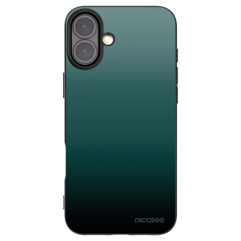 Picasee silikónový čierny obal pre Apple iPhone 16 Plus - Verdant Fade