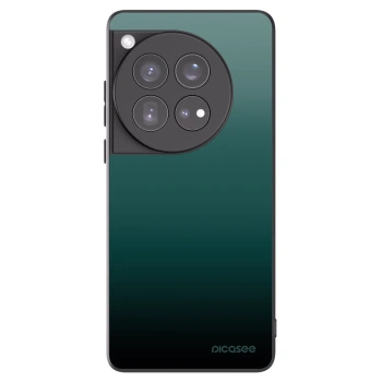 Picasee silikónový čierny obal pre OnePlus 12 5G - Verdant Fade