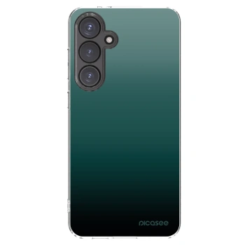 Picasee silikónový prehľadný obal pre Samsung Galaxy S24 FE S721B - Verdant Fade