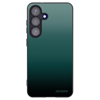 Picasee silikónový čierny obal pre Samsung Galaxy S25 5G - Verdant Fade
