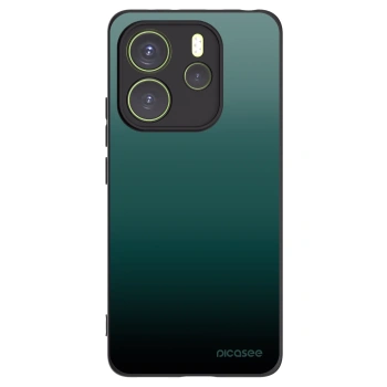 Picasee silikónový čierny obal pre Xiaomi Redmi Note 14 4G - Verdant Fade