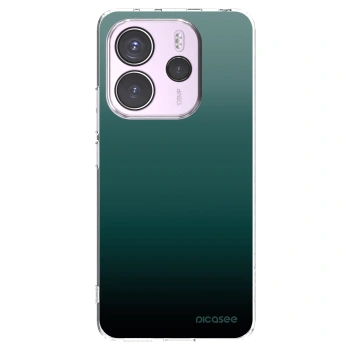 Picasee silikónový prehľadný obal pre Xiaomi Redmi Note 14 4G - Verdant Fade