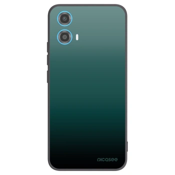 Picasee silikónový čierny obal pre Motorola Moto G34 5G - Verdant Fade